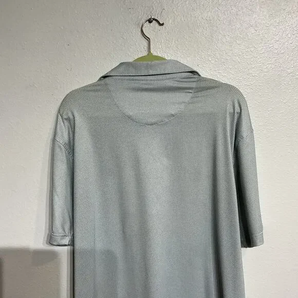 Peter Millar Blue Polka Dot BR Embroidered Polo Sz M - Picture 8 of 11